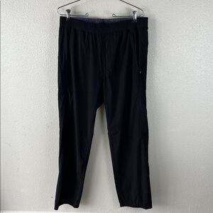 Rhone Men's Pants Athletic Track Pants Running Active Workout Black Size‎ Medium
